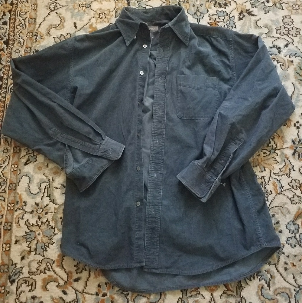 SOLD!!! Banana Republic corduroy button down